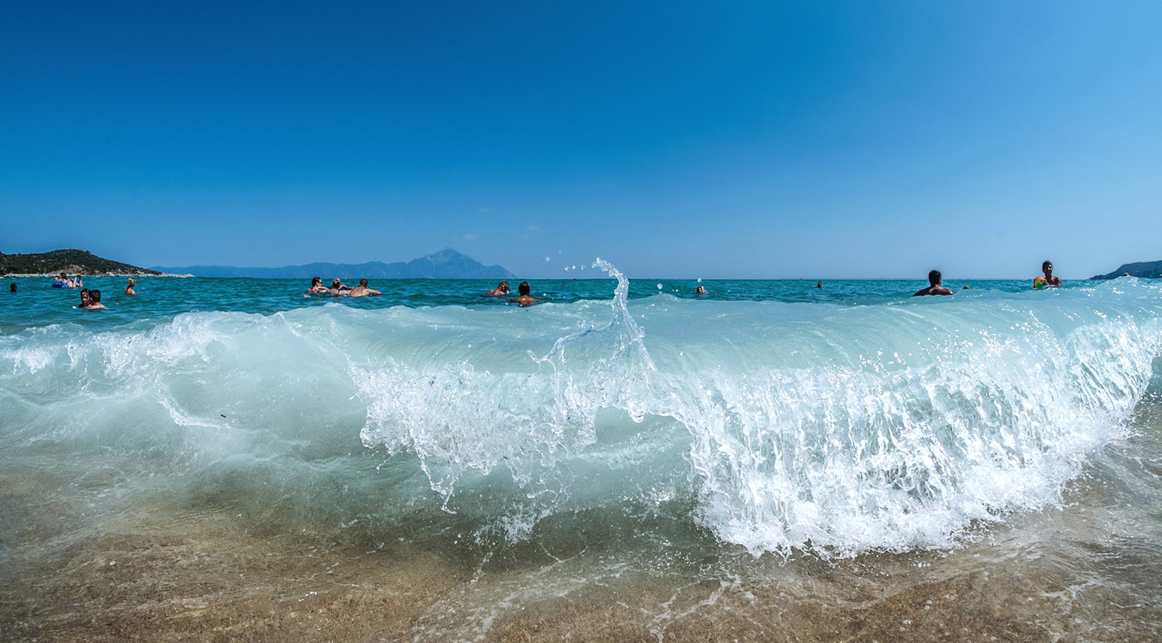 Sarti Beach in Sithonia Halkidiki Greece